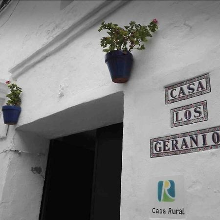 Casa Los Geranios Arcos de la Frontera Esterno foto