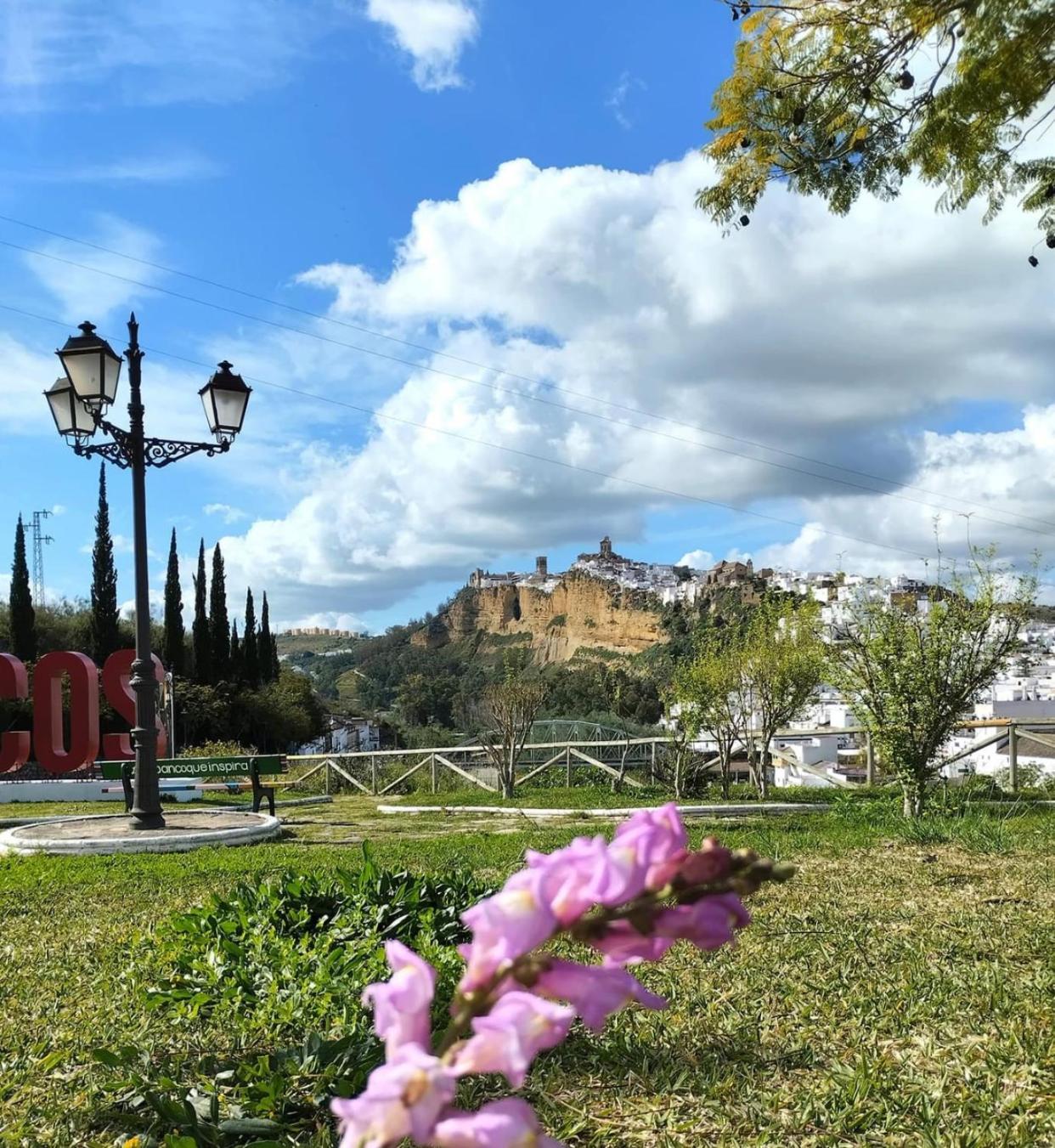 Casa Los Geranios Arcos de la Frontera Esterno foto